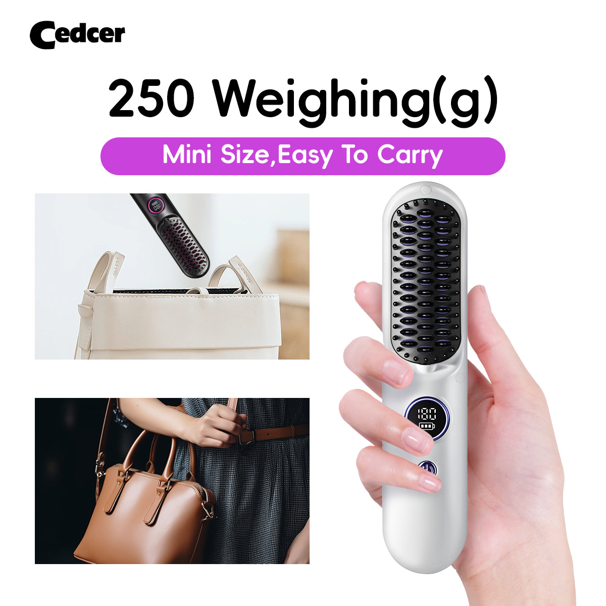 Wireless Straightening Comb