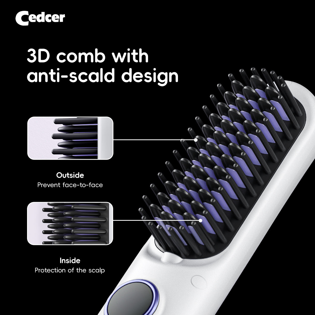 Wireless Straightening Comb