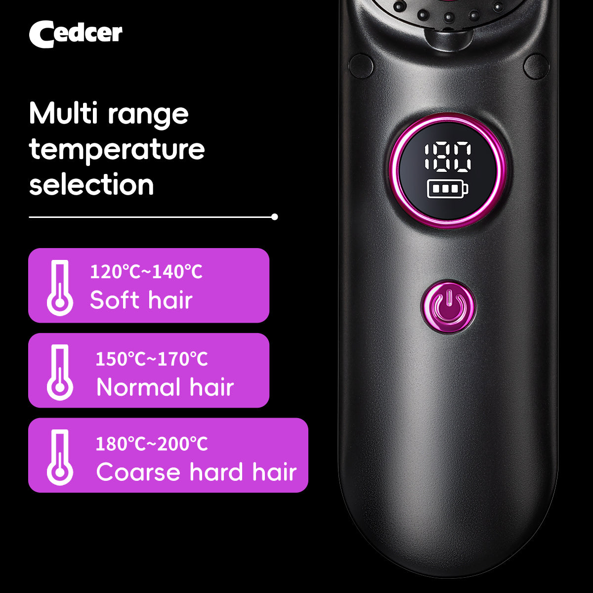 Wireless Straightening Comb